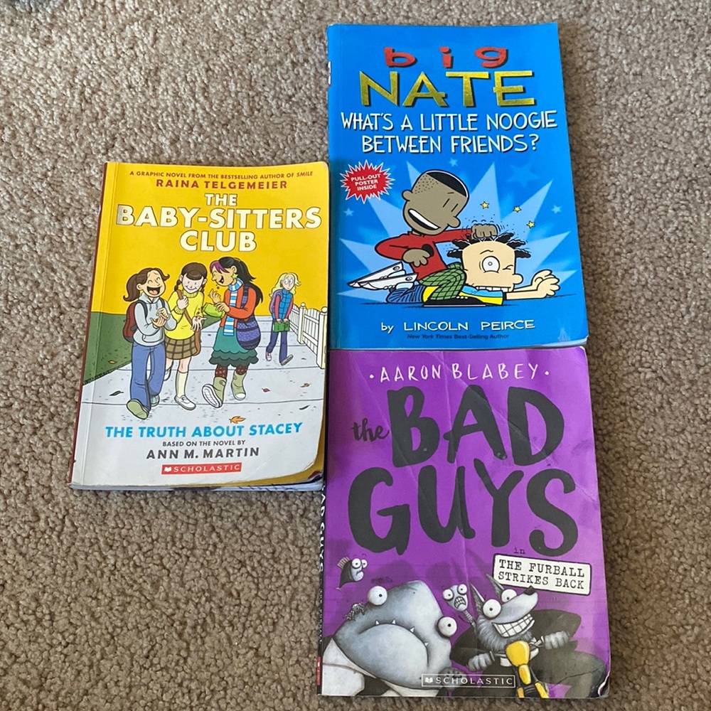 3 graphic novels